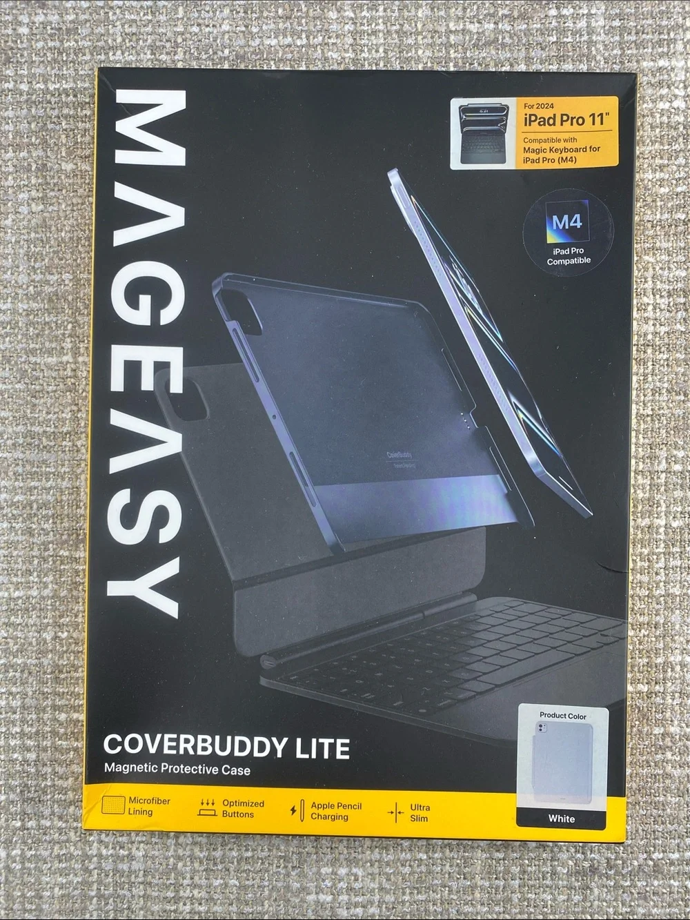 Magnetic protective case for 2024 iPad Pro 11” &Magic Keyboard for iPad Pro M4